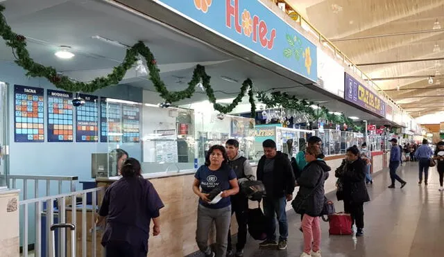 Venta de pasajes se reanuda en terminal de Arequipa. Foto: URPI/ LR