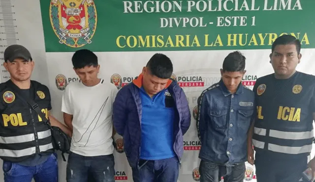 Policía Nacional capturó a tres delincuentes que asaltaron un mercado en SJL [VIDEOS] 