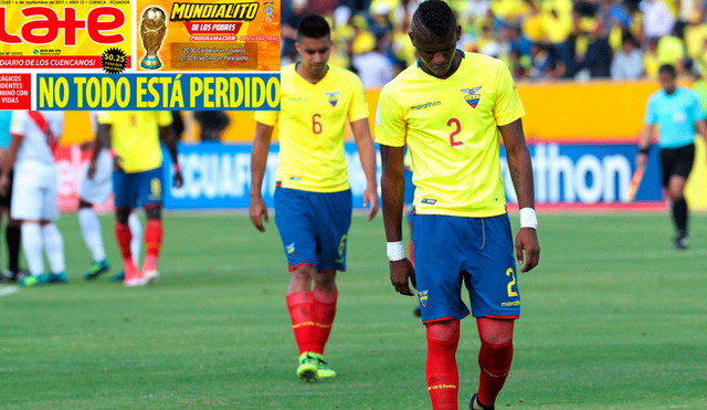 Medio de Ecuador ironiza sobre derrota ante Perú con polémica portada [FOTO]