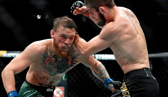 McGregor vs Khabib: Así terminó la cara del irlandés tras la derrota [FOTOS]