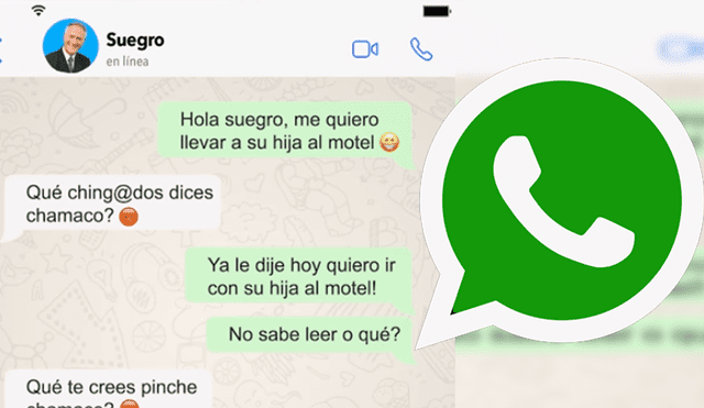 WhatsApp Viral: Descubre infidelidad de su suegro y se aprovecha de la peor manera