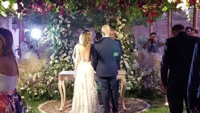 Juliana y Marcelo Oxenford se reconciliaron en boda tras distanciamiento [VIDEO]