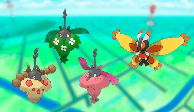 Todas las formas de Burmy y evoluciones en Pokémon GO