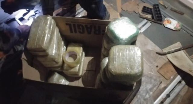 Policía de Puno incautó de 15 kilos de cocaína en vehículo interprovincial.