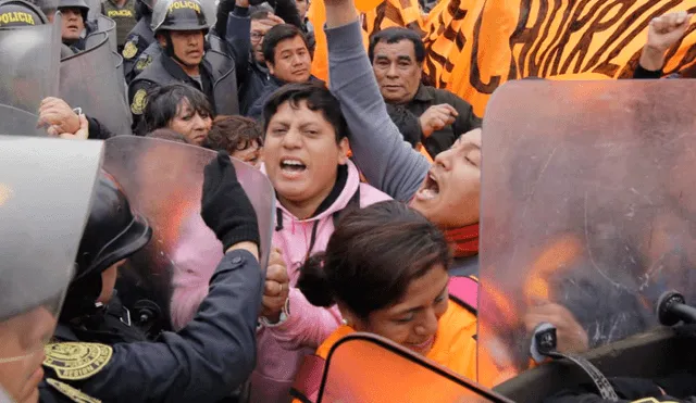 Fujimoristas atacaron a equipo de prensa. Foto: La República