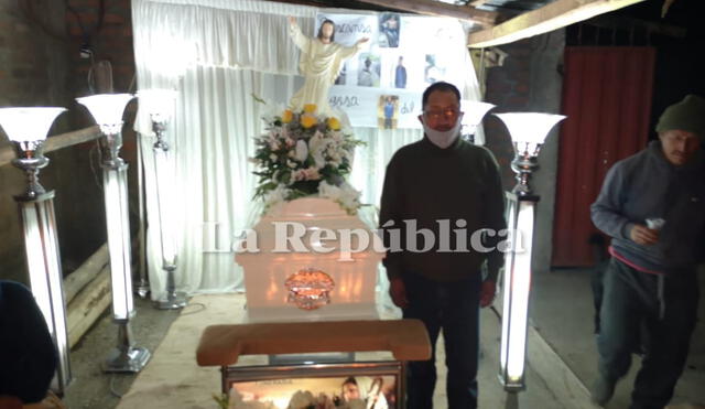 Junín. Minero muerto fue llevado desde Arequipa por su familia.