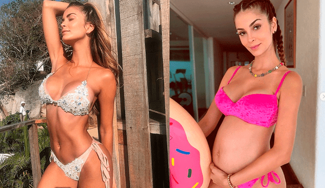 Laura Spoya muestra su avanzando embarazo con sexy bikini en Instagram [FOTOS]
