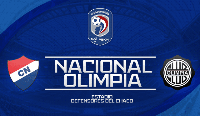 Nacional vs. Olimpia por la segunda fecha de la Liga de Paraguay.