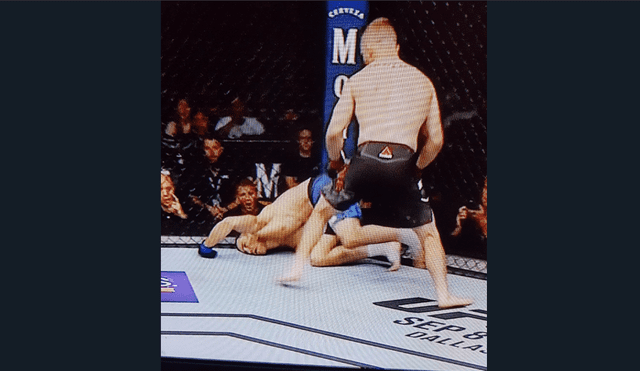 UFC: Justin Gaethje destruye a su rival con inusual KO “a dos tiempos” [VIDEO]