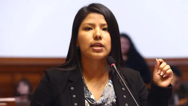 Indira Huilca integra Nuevo Perú desde 2017. Foto: La República.