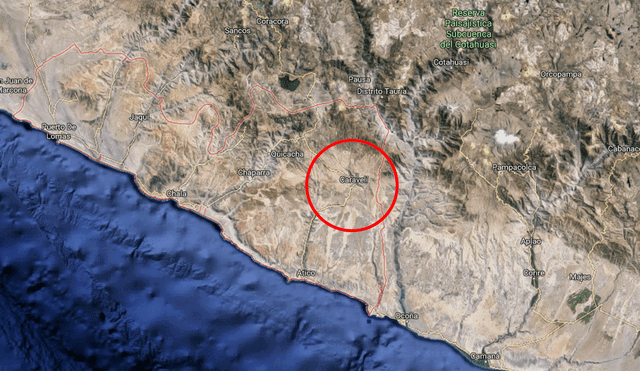 IGP reportó sismo de 4 grados esta madrugada en Arequipa