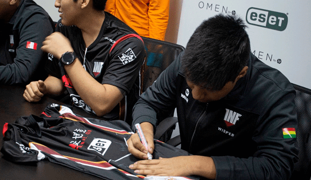 Los peruanos de Infamous Gaming viajan a China para The International 2019, mundial de Dota 2. Wisper, único boliviano del equipo, pidió apoyo a la hinchada.