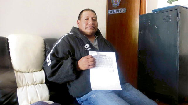 Policía denuncia a alcalde de Ocuviri por agredirlo durante protesta en Puno
