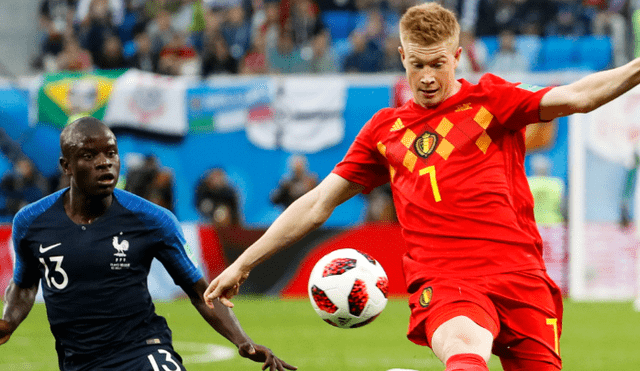 Francia le ganó 1-0 a Bélgica y avanzó a la final de Rusia 2018