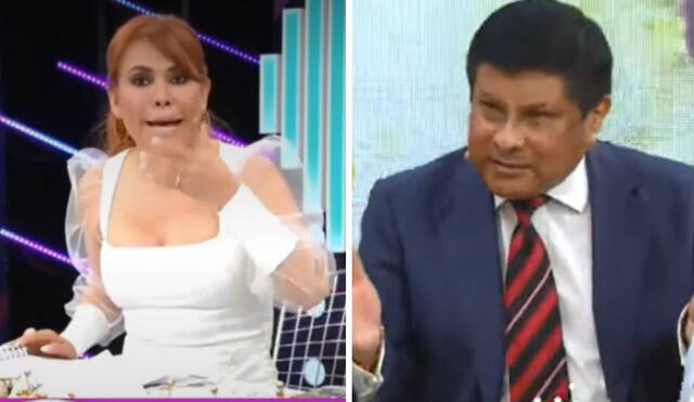 Magaly Medina cuestionó a la jueza que falló a favor de Lucho Cáceres. Foto: captura de ATV