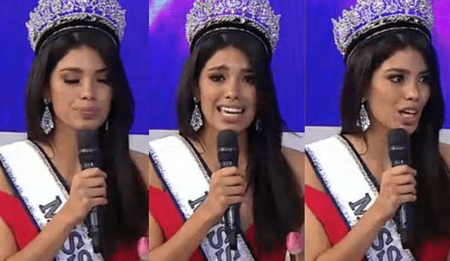 Anyella Grados llora en vivo por crueles ataques tras ganar el Miss Perú 2019 [VIDEO]