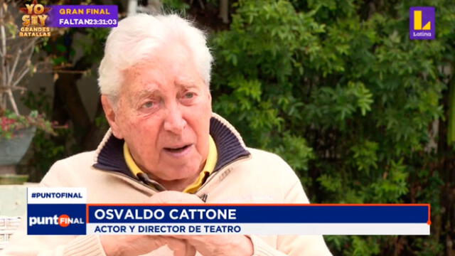 El actor y director de teatro se mostró preocupado porque no tiene cómo pagar el sueldo a sus trabajadores. Foto: captura Latina