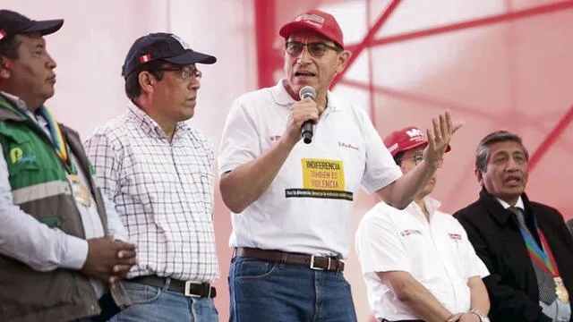 Moquegua: Archivan denuncia contra presidente Martín Vizcarra