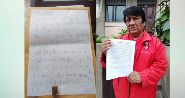 Amenazan de muerte a periodista en Trujillo