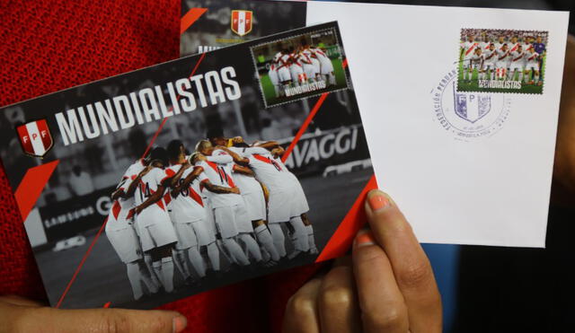 Conozca los postales y las estampillas alusivas a la clasificación de Perú al Mundial [VIDEO]