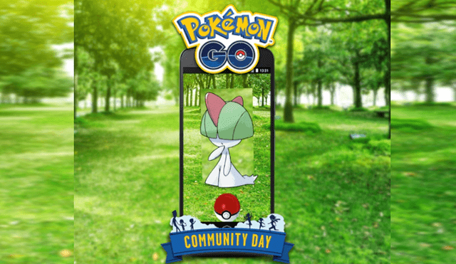 Ralts protagonizará el nuevo Community Day de Pokémon GO.