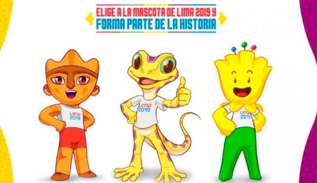 Juegos Panamericanos Lima 2019: conoce los tres diseños finalistas de la mascota [FOTOS]