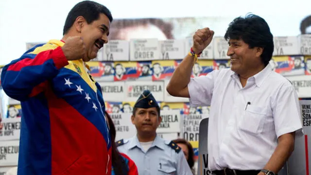 A pesar del rechazo internacional, Evo Morales brinda respaldo a régimen de Maduro