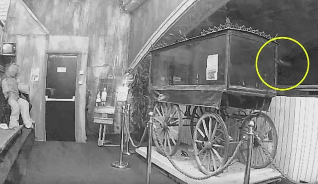 YouTube viral: graban preciso momento en que presunto 'fantasma' mueve una carroza fúnebre [VIDEO]