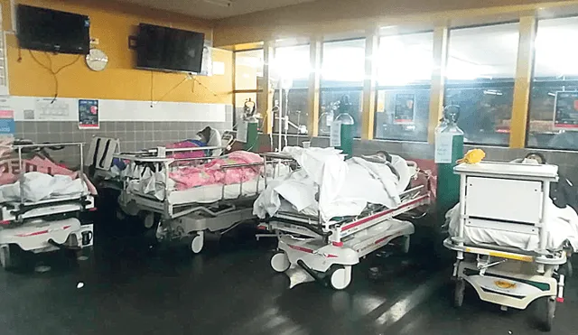 Emergencia. En Huánuco, los hospitales siguen colapsados. (Foto: Cusco en Portada)