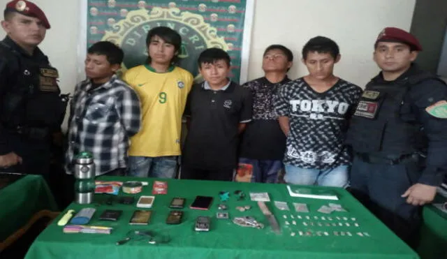 Policía desmanteló una banda de delincuentes en San Juan de Lurigancho