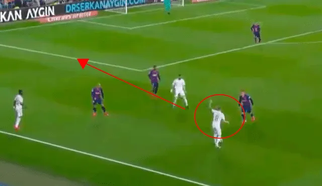 Real Madrid vs Barcelona: Toni Kroos le marcó el pase a Vinícius Jr.