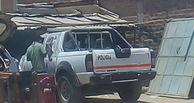 Piura: patrullero se voltea en carretera Alto Chira