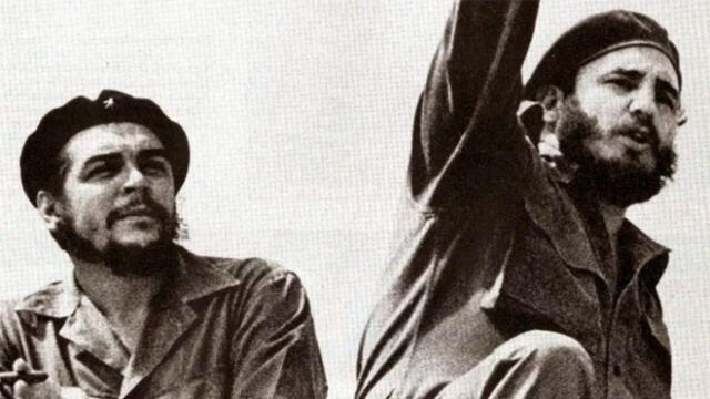 'El Che' y Fidel Castro, pilares de la Revolución Cubana. Foto: Difusión