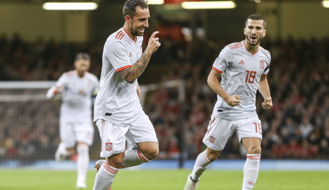 España vs Gales: Paco Alcácer logró un doblete en fecha FIFA [VIDEO]  