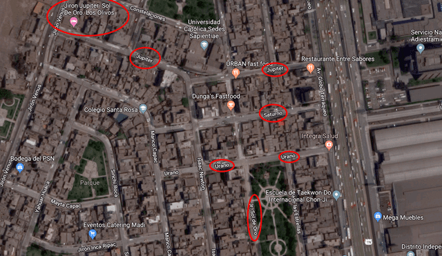 Google Maps: recorre las calles de Independencia y encuentra zona galáctica