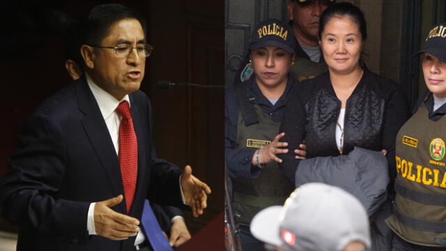 Keiko Fujimori se encuentra cumpliendo prisión preventiva desde noviembre de 2018. Composición: La República.