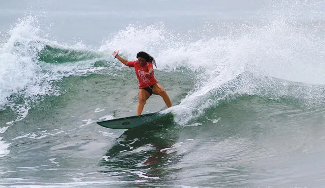 La surfista peruana sumó un nuevo título a su destacada carrera. Foto: ALAS Latin Pro.