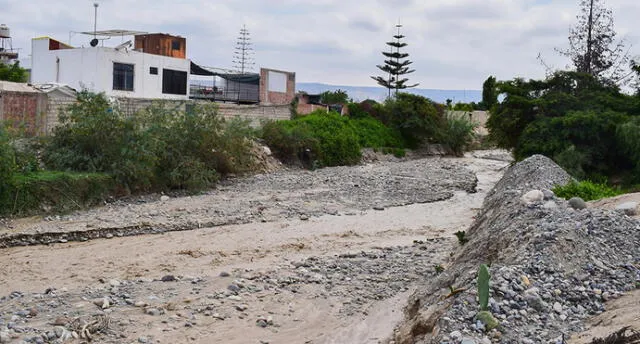 En temporada de lluvias, el caudal del río Calana incrementa. Foto: Referencial/Municipalidad de Pocollay.