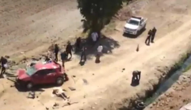 Junín: dos policías mueren tras la caída a un abismo del auto en que viajaban