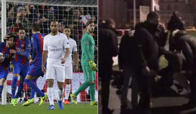Jugador del PSG atropelló a un hincha que le reclamó tras derrota | VIDEO