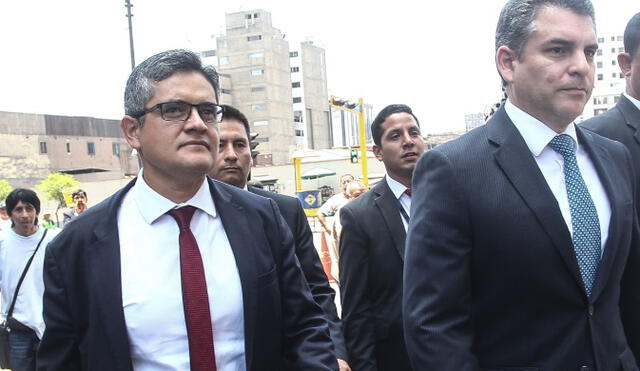 Fiscales Rafael Vela Barba y José Domingo Pérez, del Equipo Especial para el caso Lava Jato. Foto: La República.