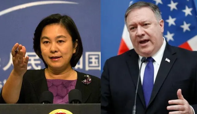 La portavoz del Ministerio de Relaciones Exteriores de China acusó de mentir al secretario de Estado de EE. UU. Fotos: Difusión.