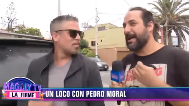 Pedro Moral encara a Magaly Medina por burlas en su programa