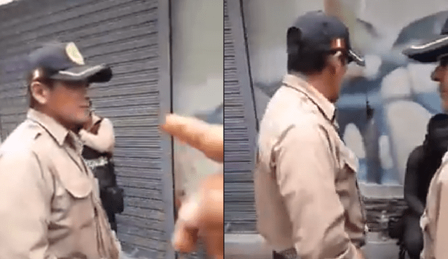 Facebook viral: conocido youtuber defiende a artista callejero de policías que querían desalojarlo [VIDEO]