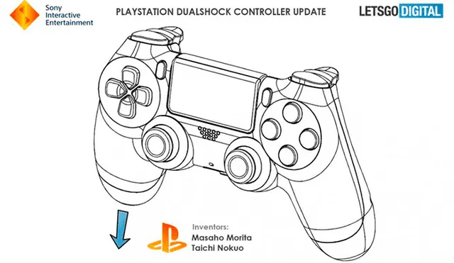 Nueva patente de DualShock 5 muestra los nuevos botones del mando de PlayStation 5.