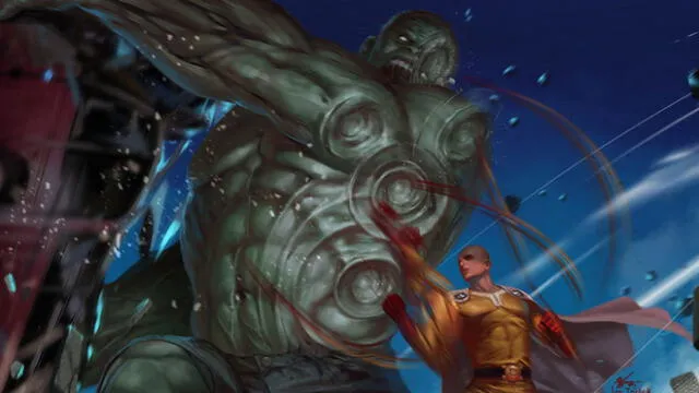 Hulk vs Saitama: épica y sangrienta pelea es revelada [VIDEO]