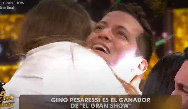 Gino Pesaressi gana “El gran show″ 2022. Foto: captura América TV