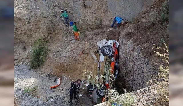 Junín: Ya son 2 pilotos que quedan fuera de Caminos del Inca tras accidentes [VIDEO]