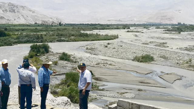 Arequipa: Cultivos de arroz dañados por incremento de caudal de río Majes