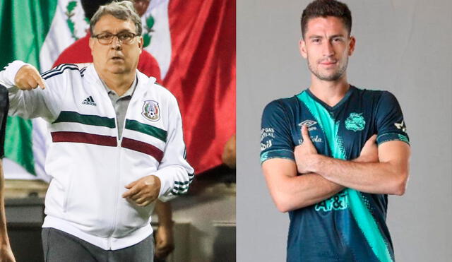 Gerardo Martino llamó a 26 jugadores de la liga mexicana, pero no incluyó a Santiago Ormeño. Composición: EFE/@santorme